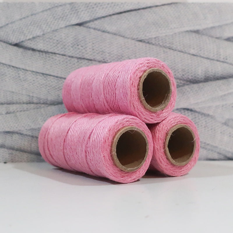 Linen Twine Pink