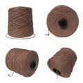Fio Barbante XL WelcomeYarn 3mm (2.4 kg / ~960m) – Algodão Reciclado para Macramé, Croché e Tricô