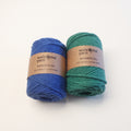 Pack 2 Barbante XXL WelcomeYarn – Algodão Reciclado 4mm (Azul e Verde)