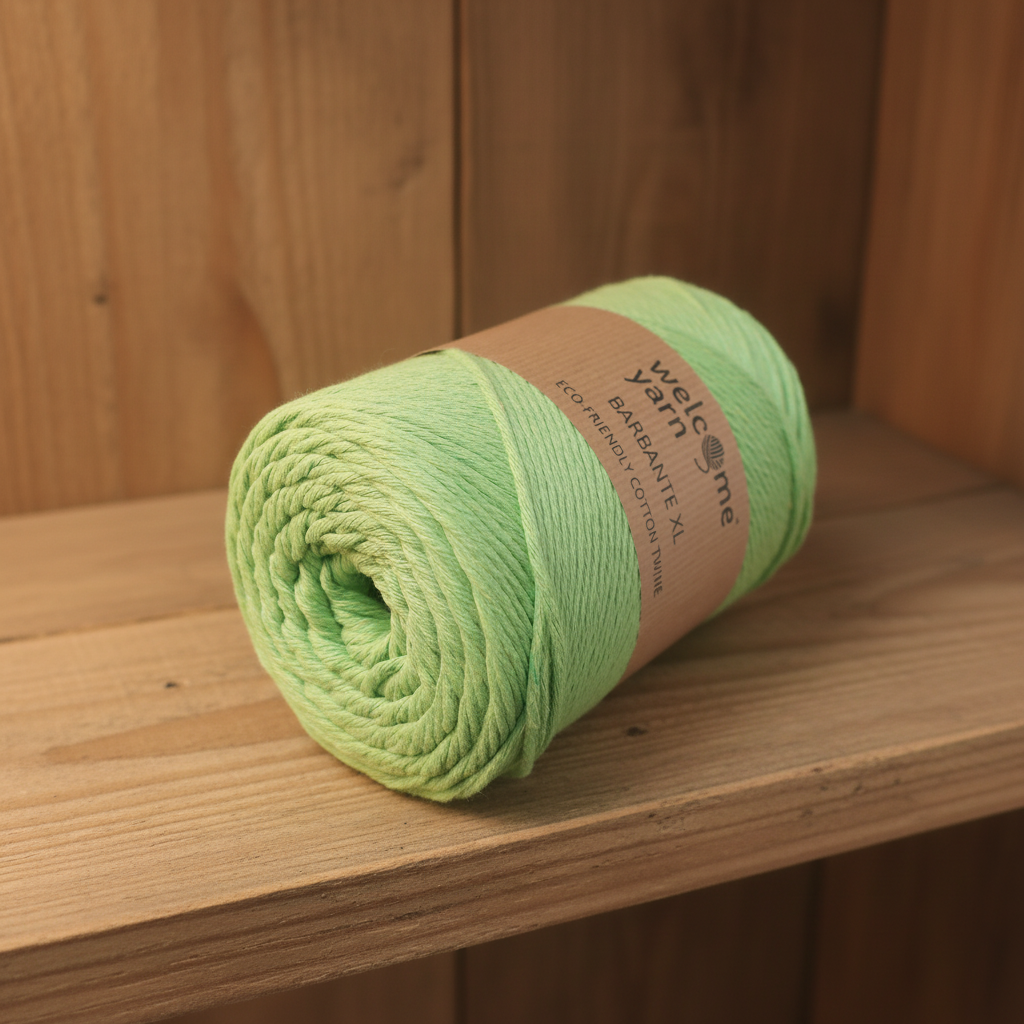 Fio Barbante XL 500g Verde Lima