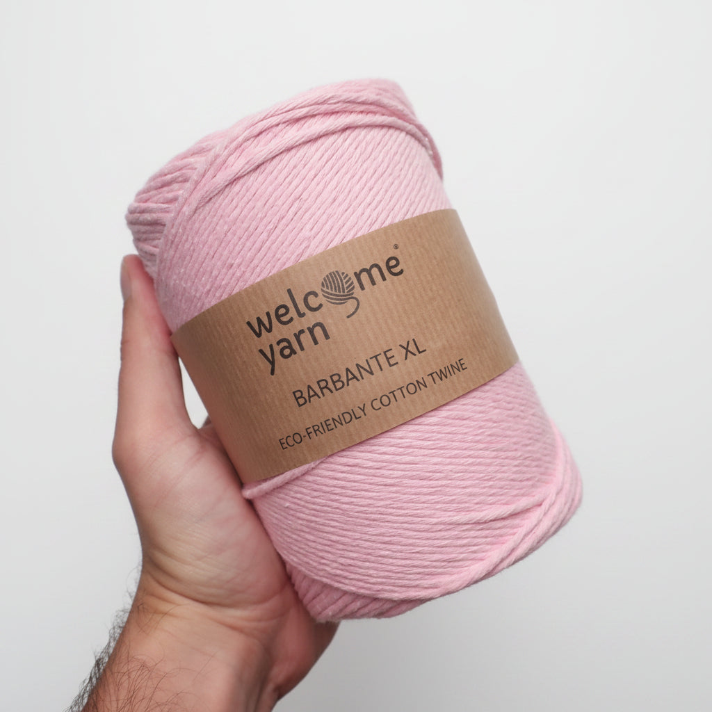 Fio Barbante XL 500g Rosa Claro