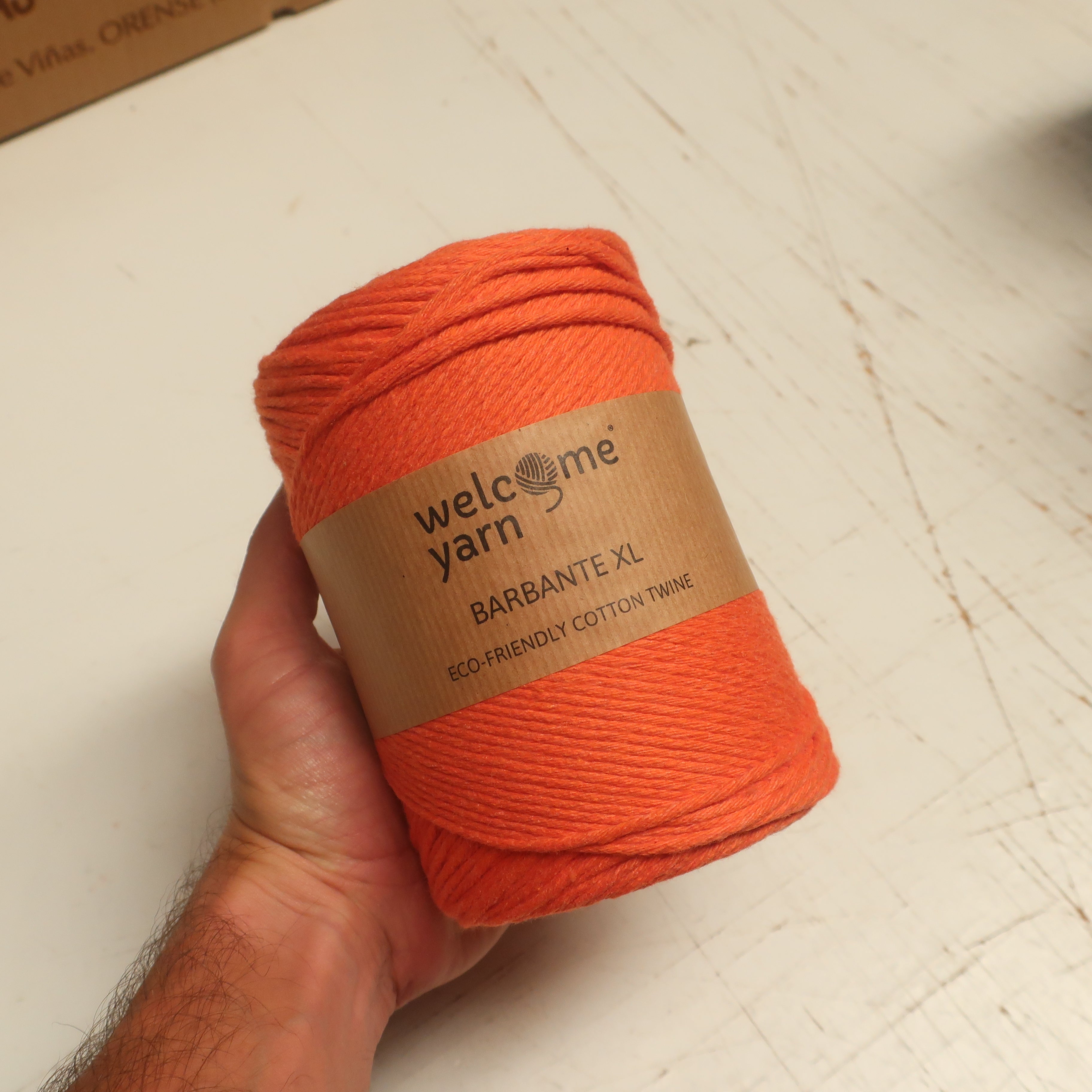 Fio Barbante XL 500g Laranja