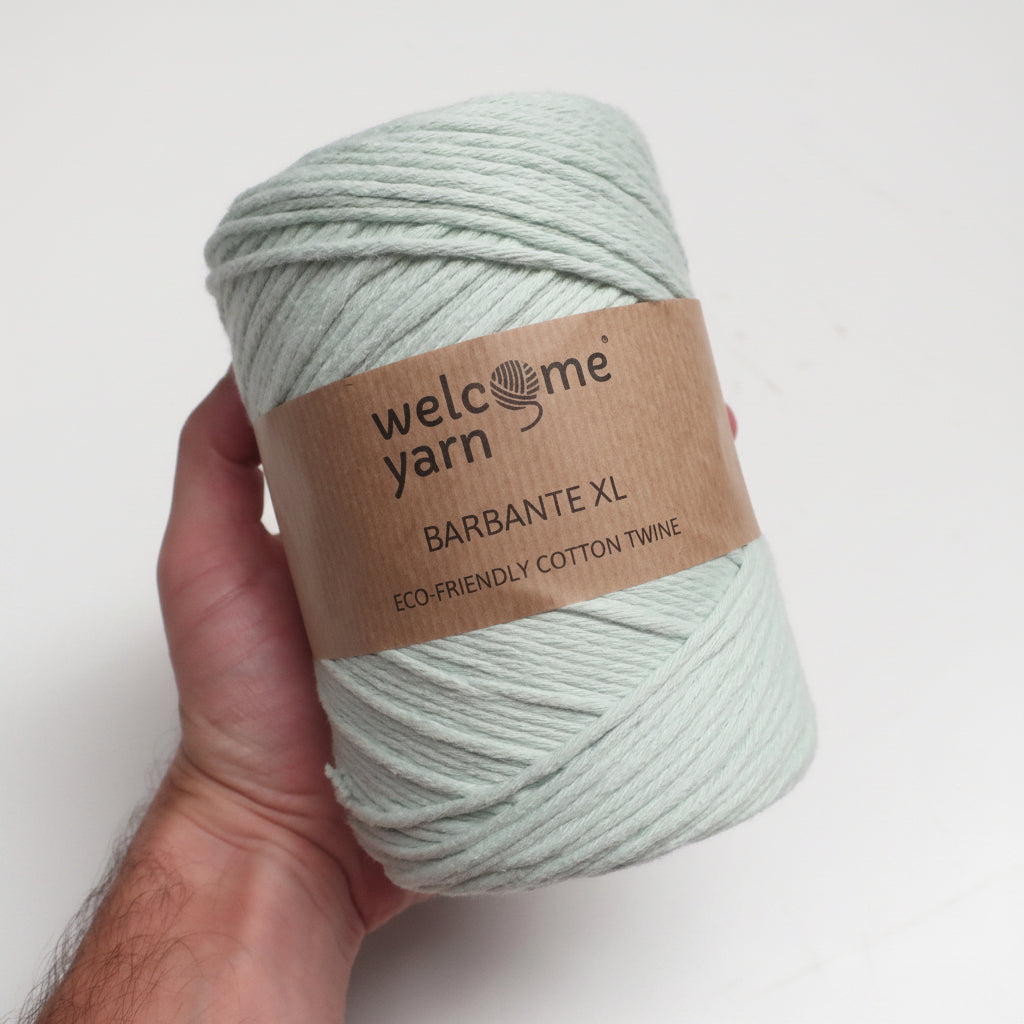 Fio Barbante XL 500g Verde Pastel