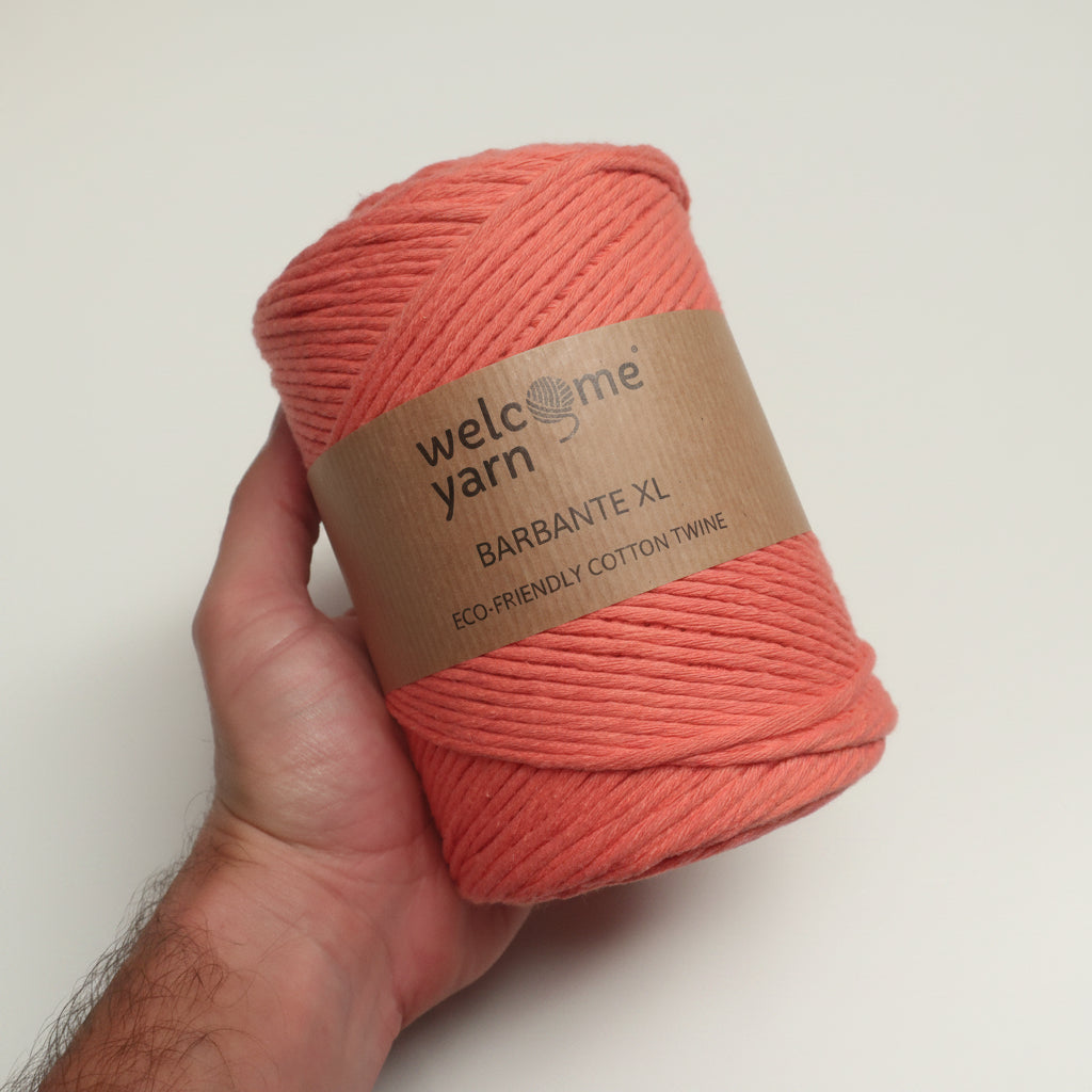 Fio Barbante XL 500g Rosa Salmão