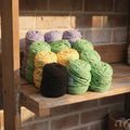 1Kg de Fio de Algodão 3PLY para Macramé - Cores Diversas D128
