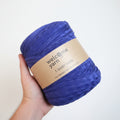 Rolo de Trapilho Fio de Malha Resídual - Roxo Azulado - Licra Muito Elástico