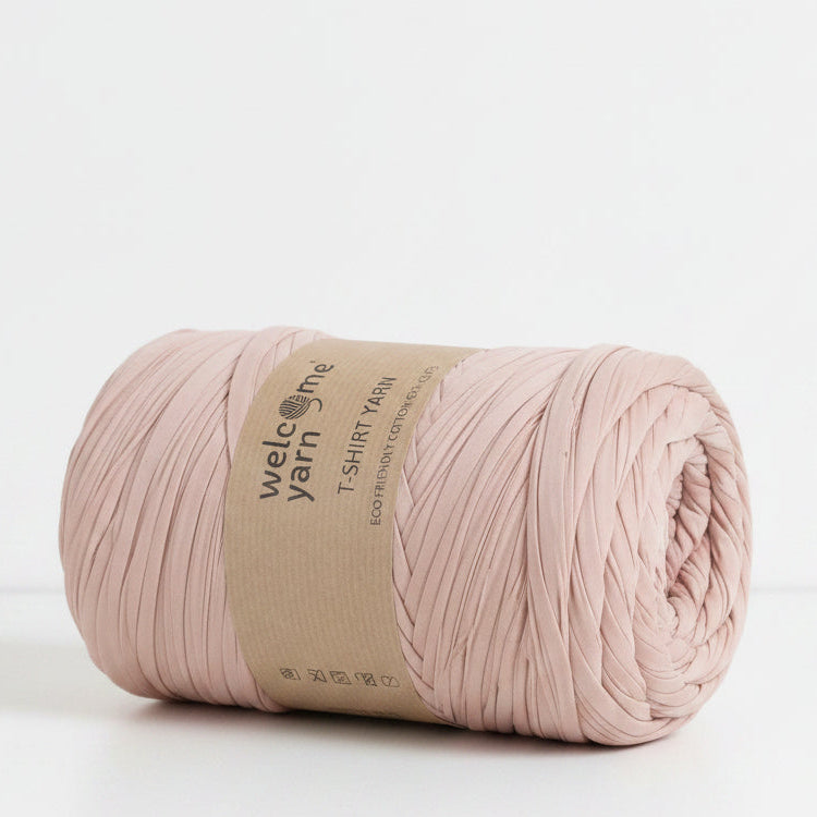 Rolo de Trapilho Fio de Malha Resídual - Preto - Rosa - Licra Muita Elasticidade
