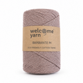 WelcomeYarn 1.5mm Cotton Twine (250m / 300g) – Recycled Cotton Yarn | Beige