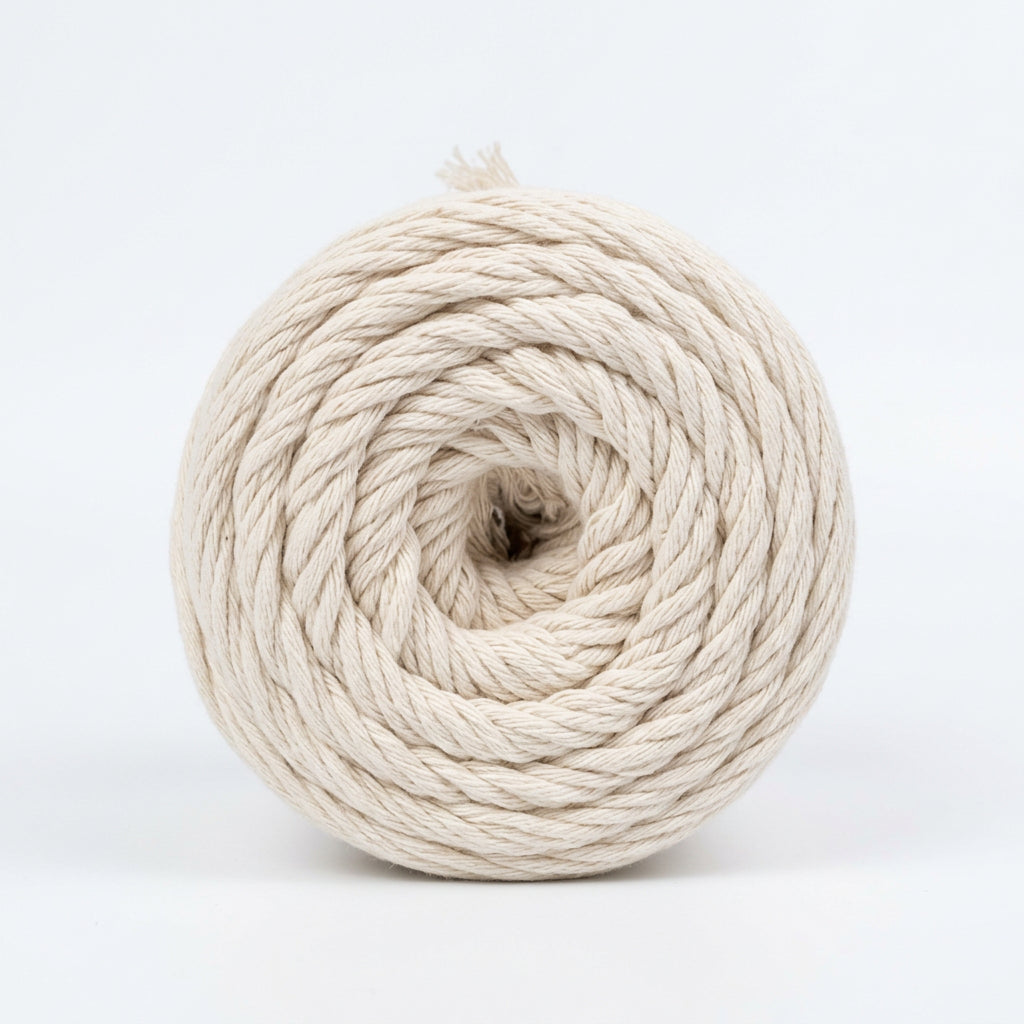 Fio Barbante XL Welcomeyarn Cru Claro – Algodão Reciclado 500g