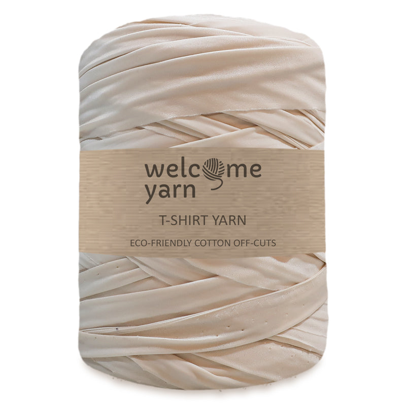 T-shirt Yarn Beige