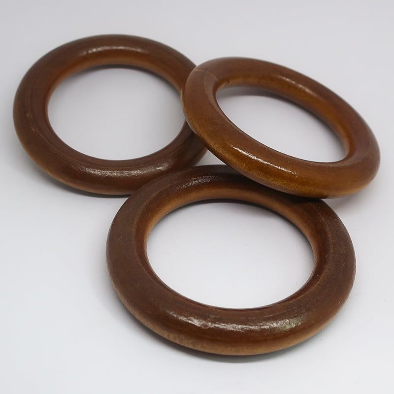 Wooden Rings for Macramé