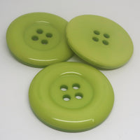 Lot de 3 boutons en acrylique 50 mm