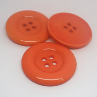 Lot de 3 boutons en acrylique 50 mm