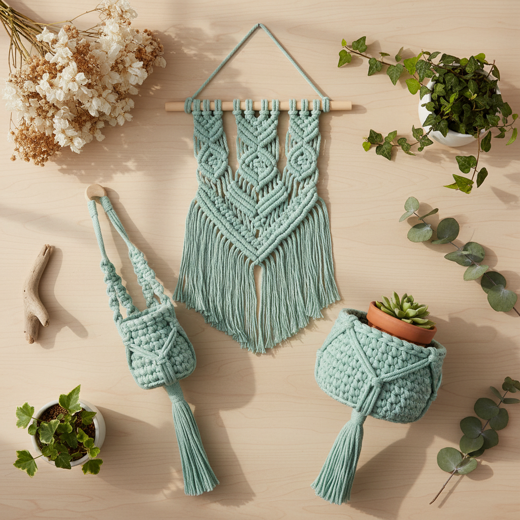 Fio Barbante XXL 300g Verde Menta