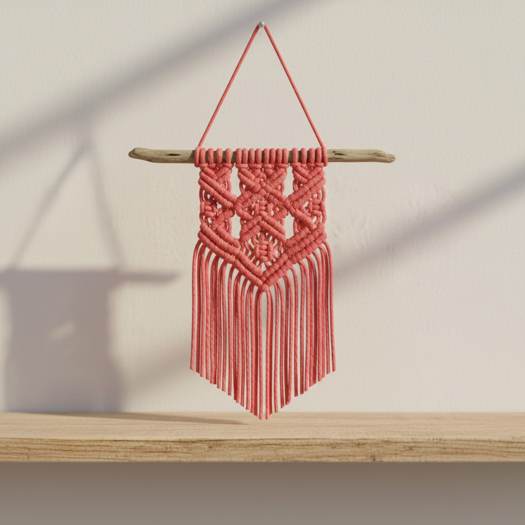 Fio Barbante XXL 300g Rosa Coral