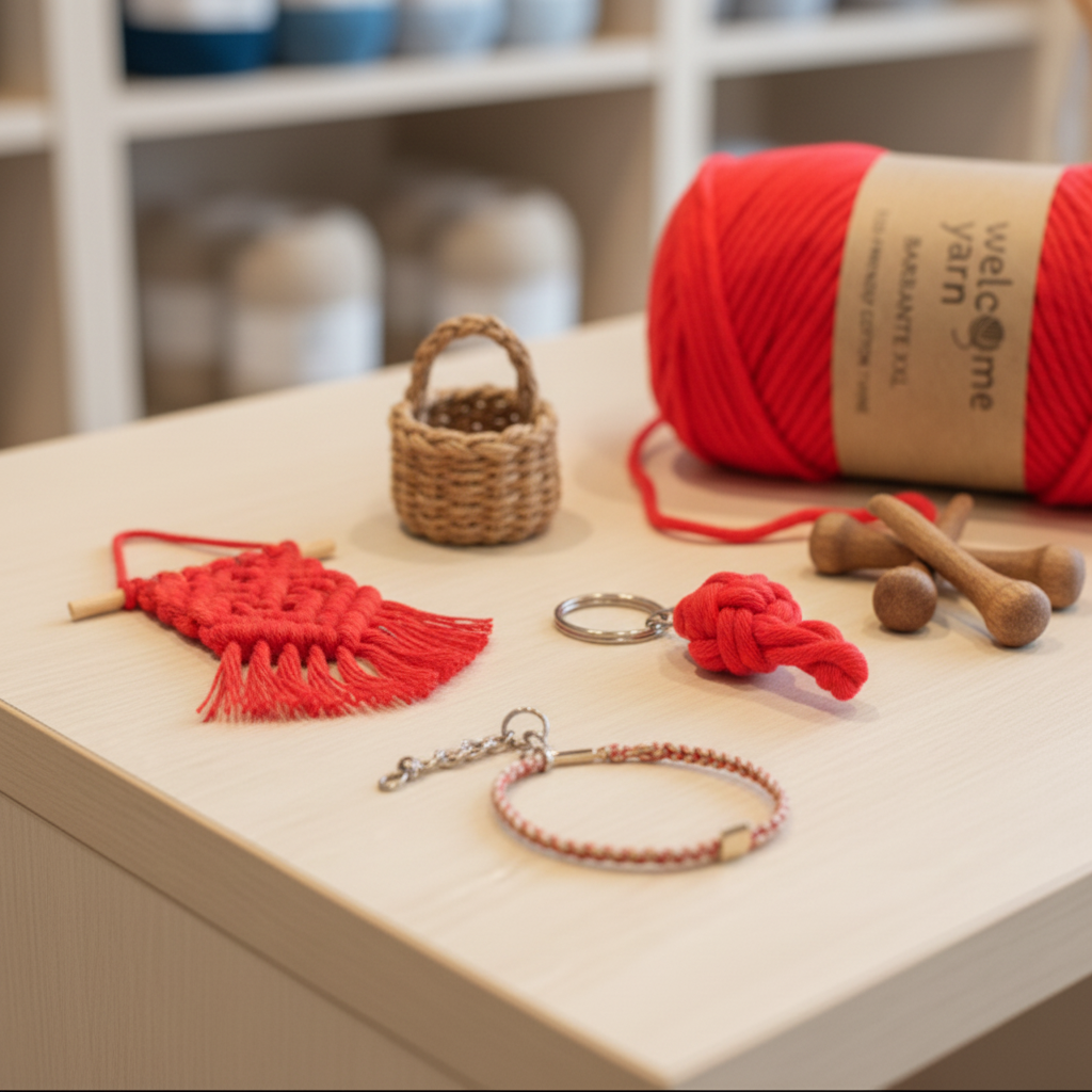 Fio Barbante XXL 300g Vermelho