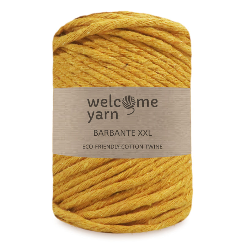 Barbante XXL Amarelo Mostarda