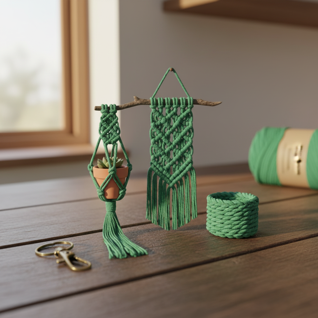 Fio Barbante XXL 300g Verde Bandeira