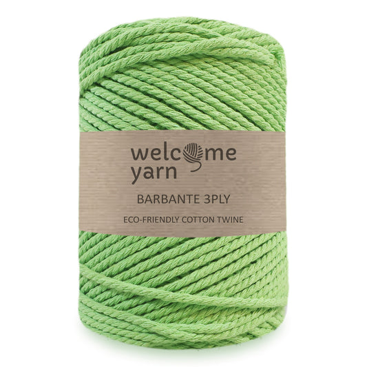 3PLY Cotton Rope Lime Green