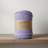 Corde en Coton 3 Brins Lilas