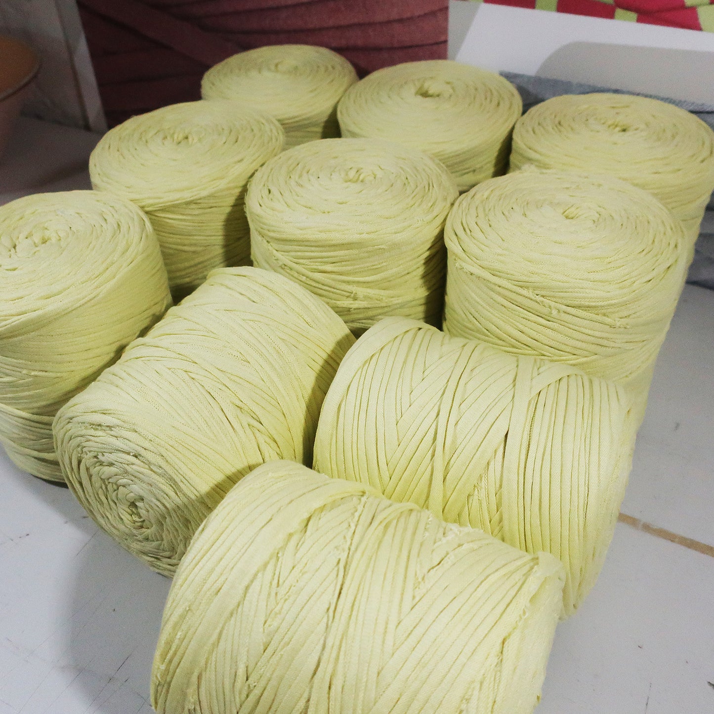 Trapilho Lot 10x - Jaune Pastel