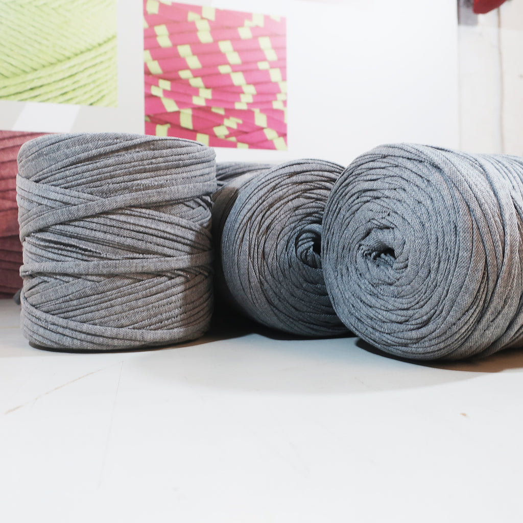 T-shirt Yarn Pack 10x - Grey