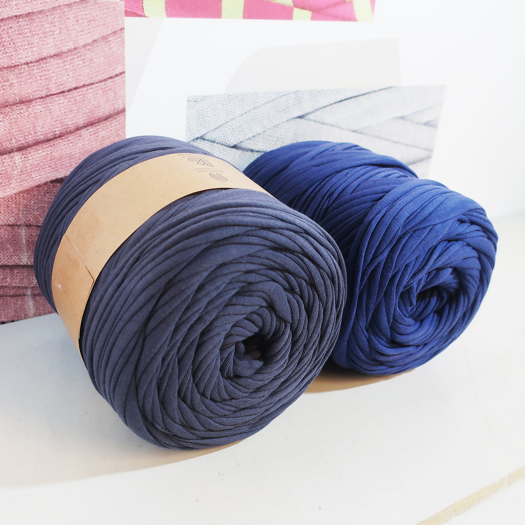 T-shirt Yarn Pack 2x - Blue
