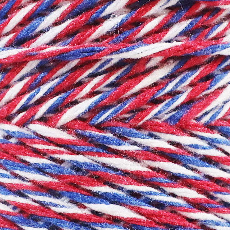 Barbante M Rouge Blanc Bleu