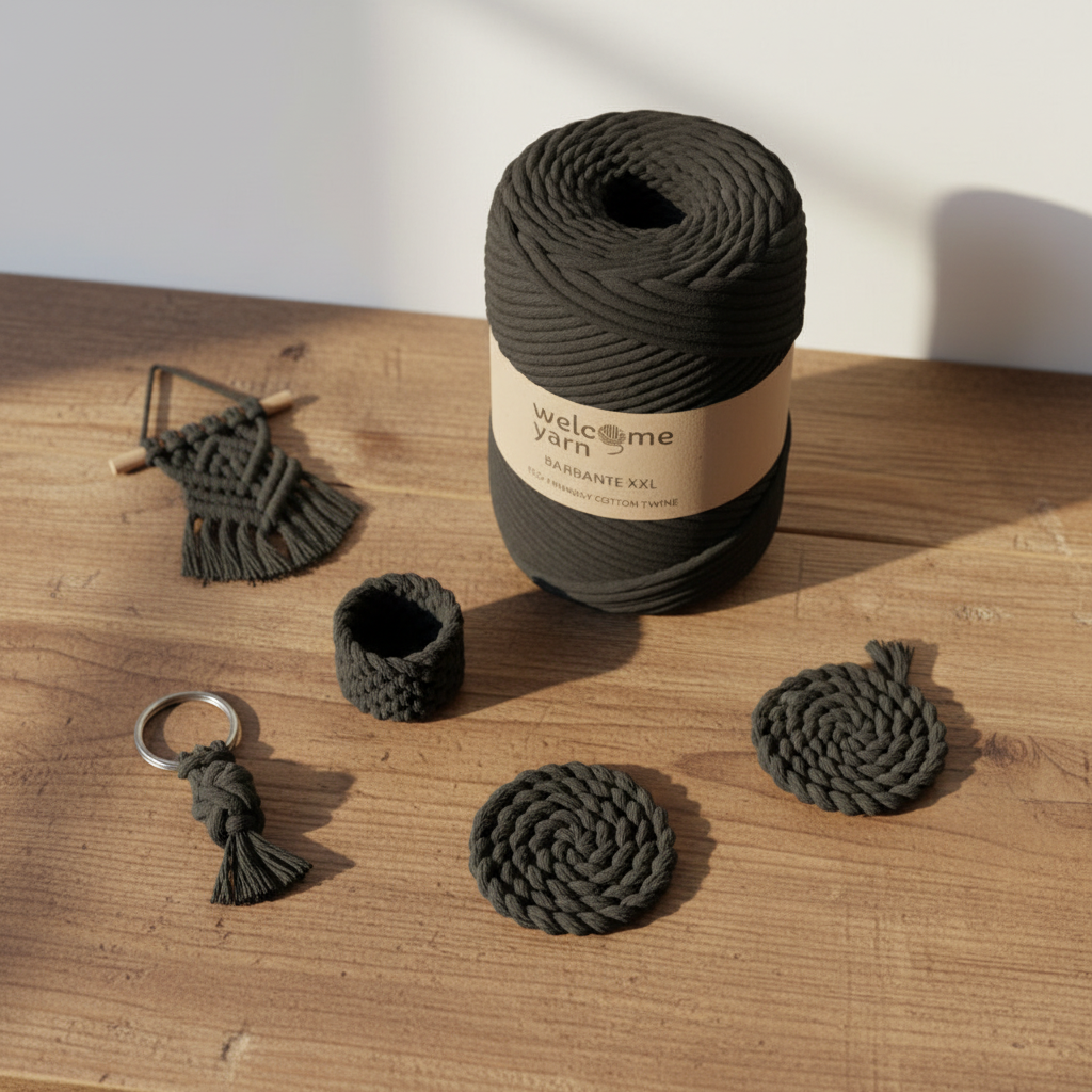 Fio Barbante XXL 300g Preto