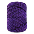 Macramé rustique en coton violet