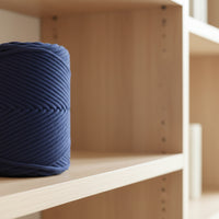 Rustic Cotton Deep Blue 100m