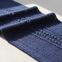 Rustic Cotton Deep Blue 100m