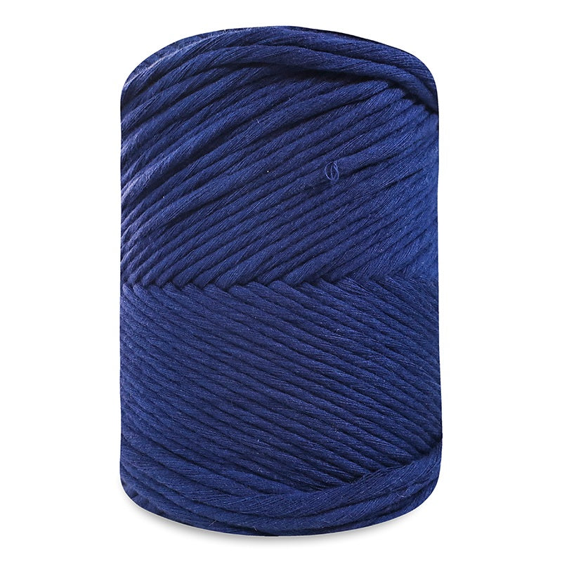 Coton rustique bleu foncé