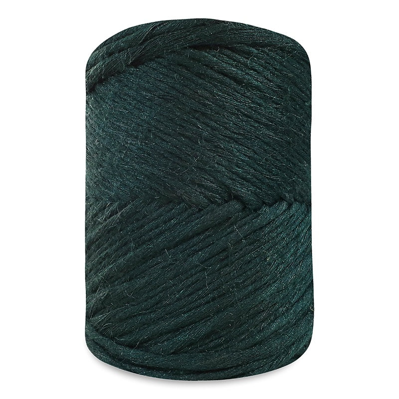 Rustic Macramé Cotton Pine Green