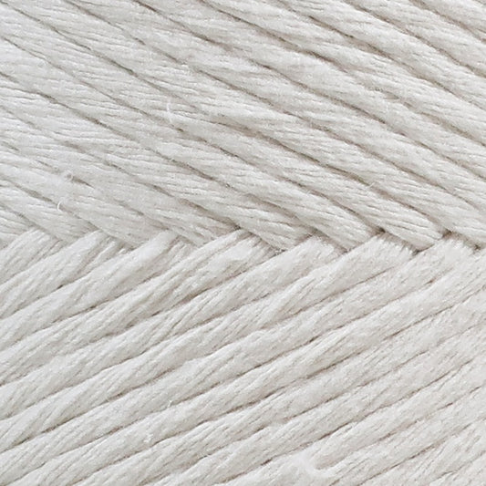 Barbante Yarn XXL Single Twist 4mm - 500g 100m Natural Ecru Cotton Bobbin