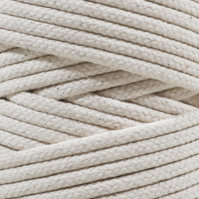 1Kg Natural Cotton Cord – 100% Cotton, Eco-Friendly, Soft and Durable