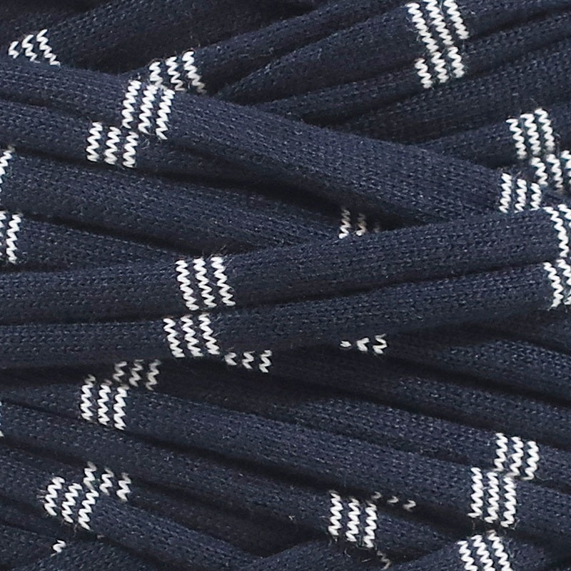 T-shirt Yarn Dark Blue Stripes