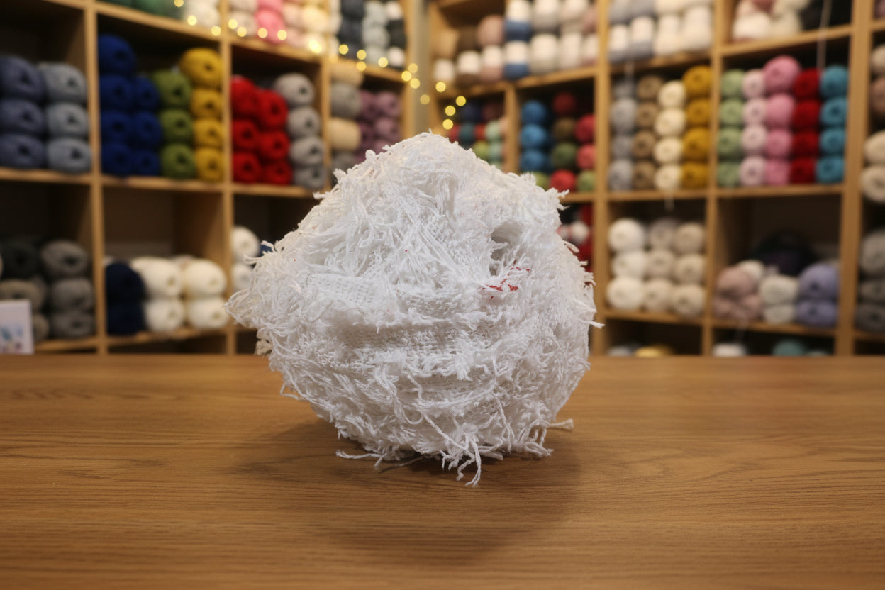 600g Fio Reciclado Franjado Reciclado - 2ª qualidade