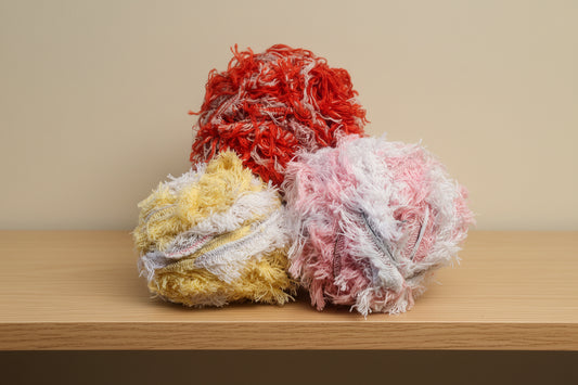 600g Fio Reciclado Franjado Reciclado - 2ª qualidade