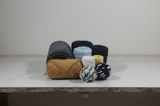 Sobras de fios 1 kg #B119