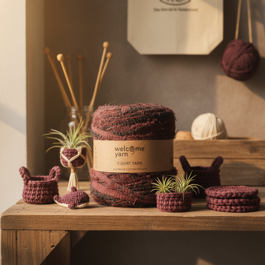 T-shirt Yarn Scruffy