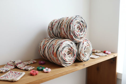 Pack de 3 Rolos de Trapilho Fio de Malha Residual