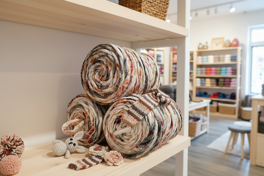 Pack de 3 Rolos de Trapilho Fio de Malha Residual