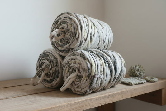 Pack de 3 Rolos de Trapilho Fio de Malha Residual