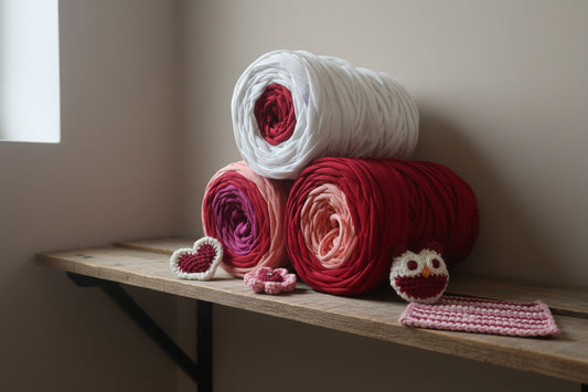 Pack de 3 Rolos de Trapilho Fio de Malha Residual