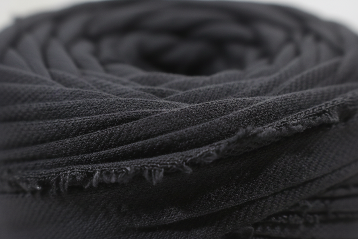T-shirt Yarn Polo Dark Grey