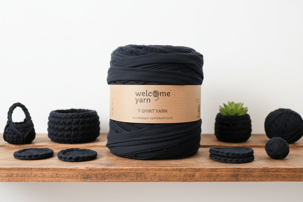 T-shirt Yarn Polo Dark Blue