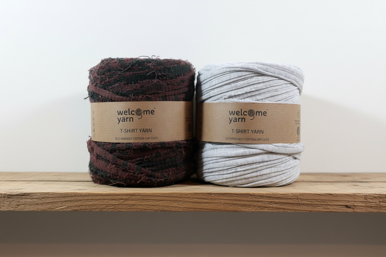 T-shirt Yarn Pack2x - Scruffy and Grey