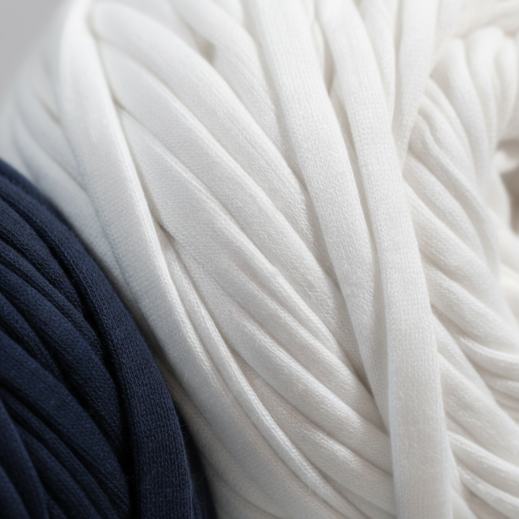 T-shirt Yarn Pack2x - Dark Blue and White