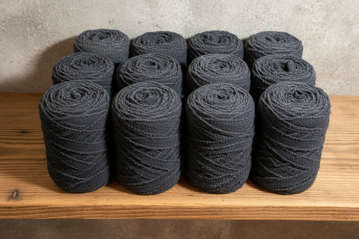 Pack de 12 Rolos de Trapilho Pequeno - 2ª qualidade